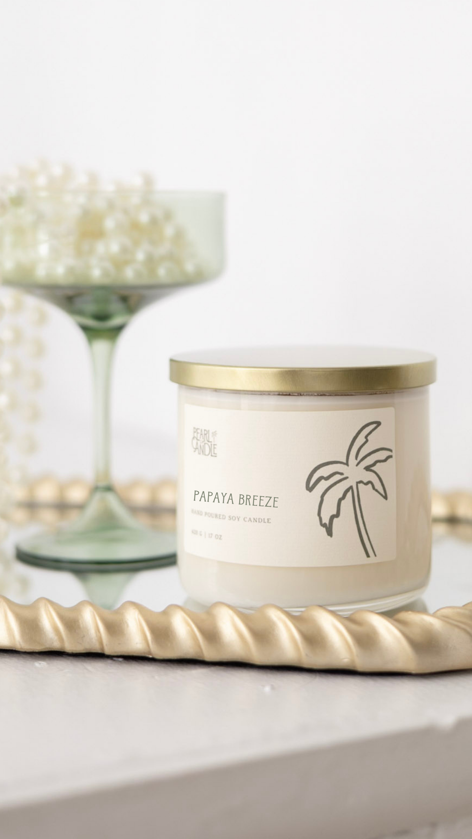 Papaya Breeze Candle